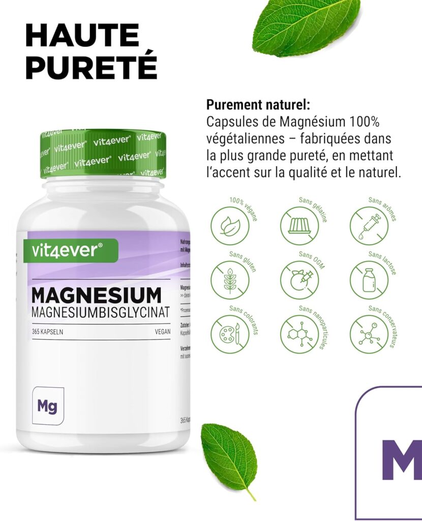 Le magnésium contribue à l'équilibre électrolytique ainsi qu'au maintien d'une fonction musculaire normale.