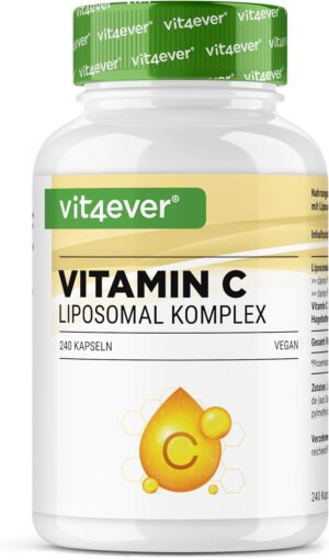 Découvrez notre Vitamine C Liposomale haute biodisponibilité, une formule premium conçue pour compléter votre apport quotidien en vitamine C.
